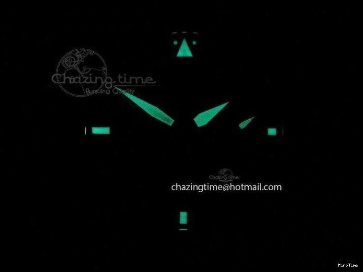 MIROTIME 0309 Big Pilot Top Gun Miramar PVD Plated Titanium on Green Nylon Strap A23J Refined 7398